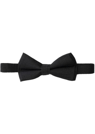 Ck Solid Silk Bow Tie