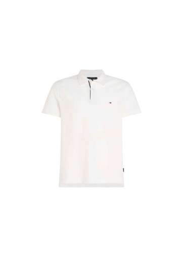 Th Flag Under Placket Reg Polo
