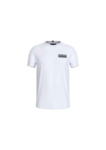 Th Printed Badge Tee Whithe