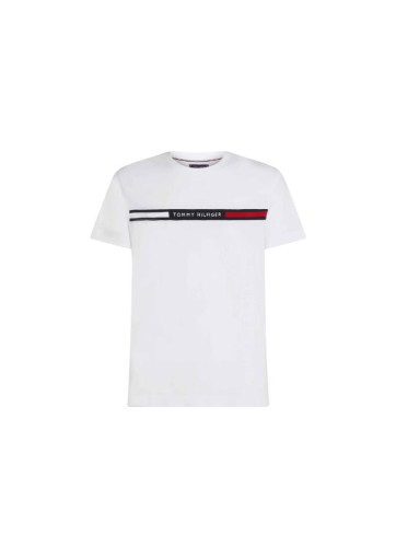 Hilfiger Chest Insert Tee Whit