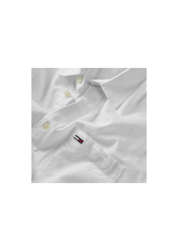 Tjm Reg Linen Blend Ss Shirt